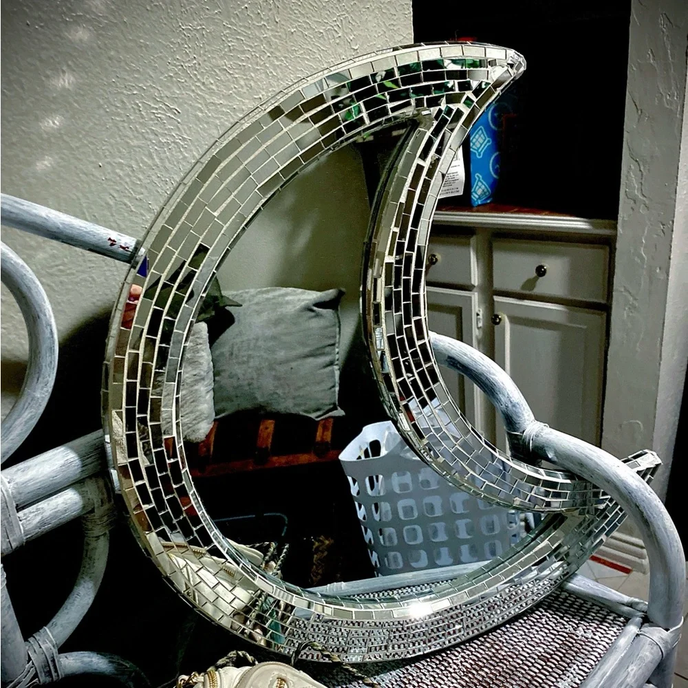 Mosaic Moon Mirror